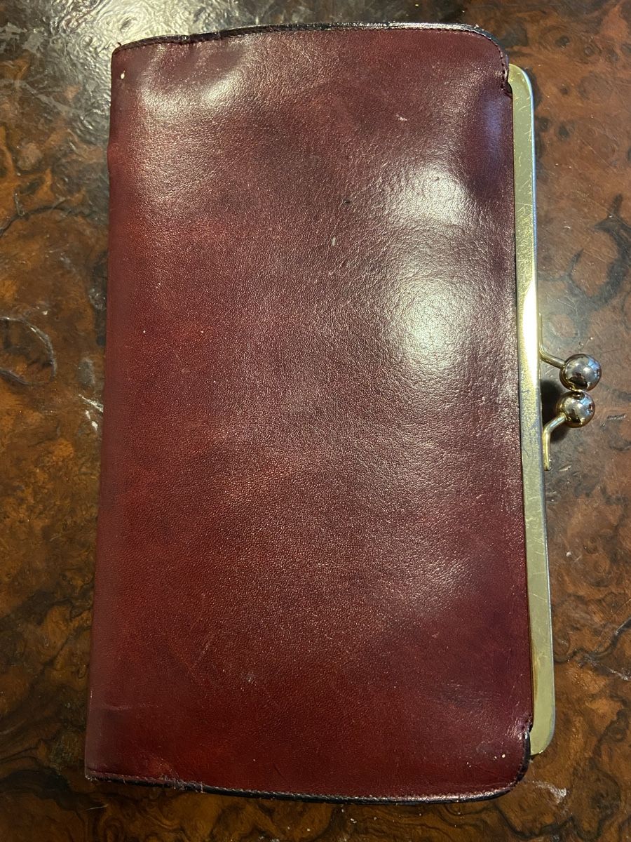 Portafogli: Brieftasche, Leder, Vintage, 80er/90er – Usato da Zürich venduto da Mameloschn 1