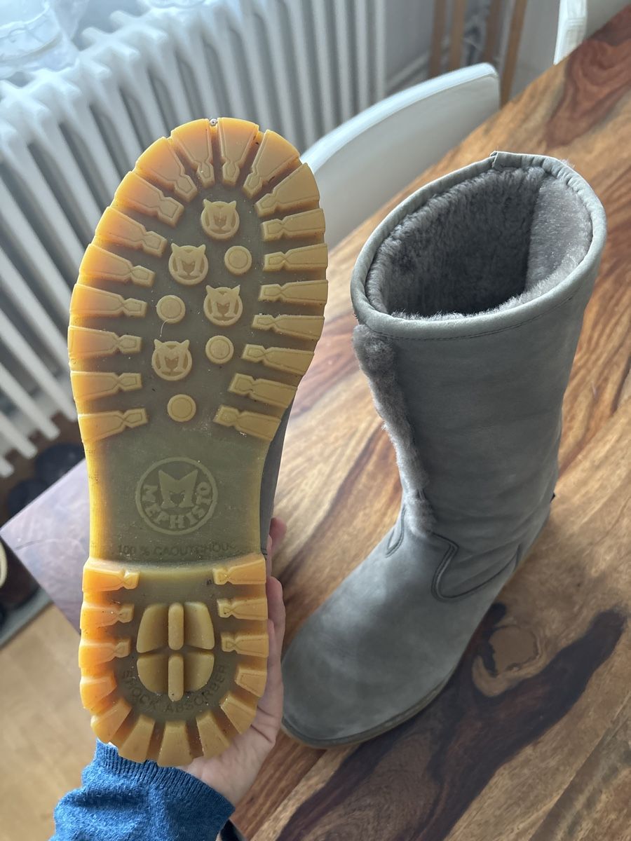 Mephisto Scarpe da donna: Lammfellstiefel von Mephisto Grösse 37 – Nuovo (secondo la descrizione) da Luzern venduto da sunnymountain33 2