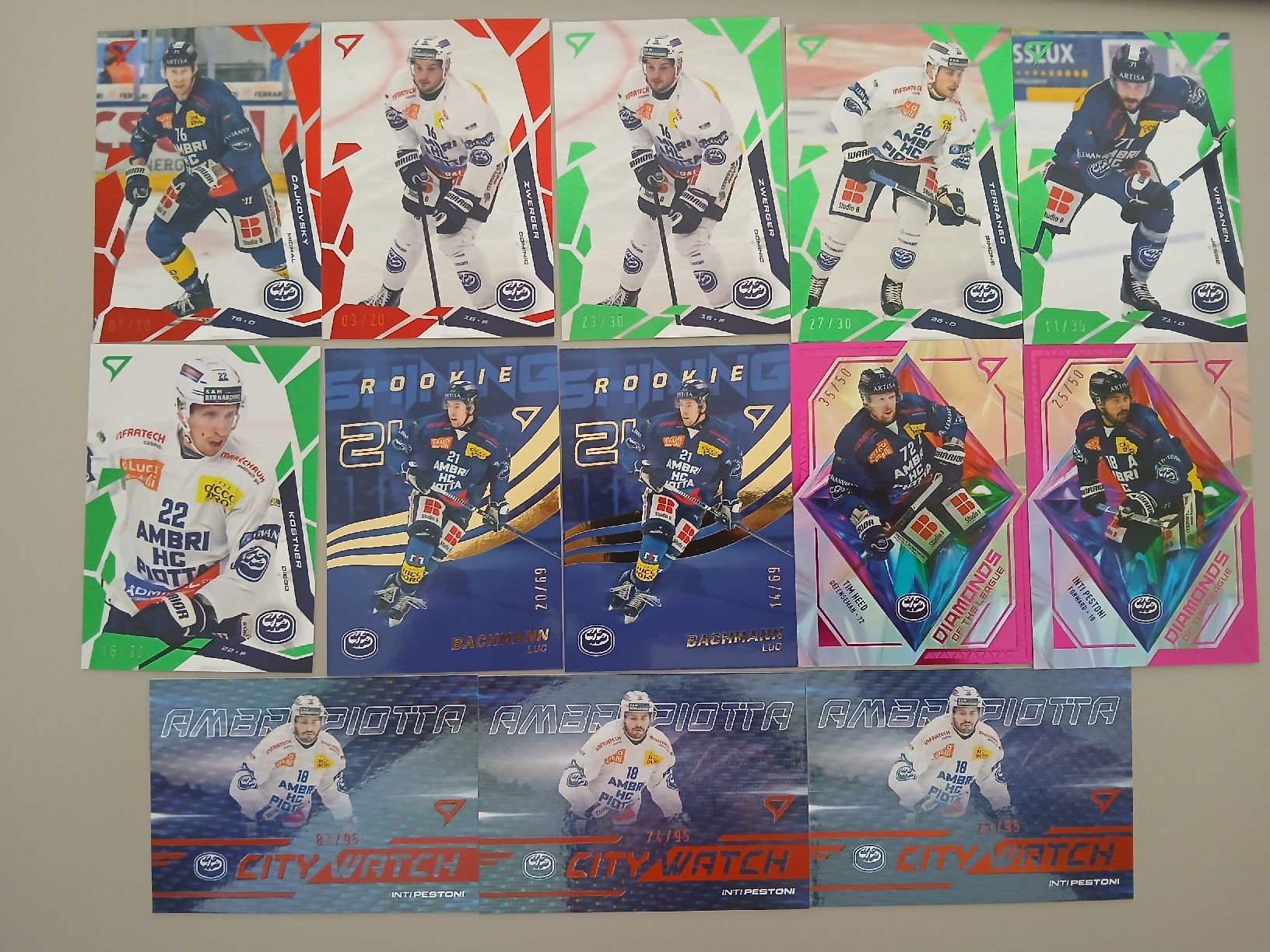 Sportzoo Sammelbilder & Trading cards: Diverse Ambri  Karten 25/26 – Neu (gemäss Beschreibung) aus Düdingen von oliheimo92
