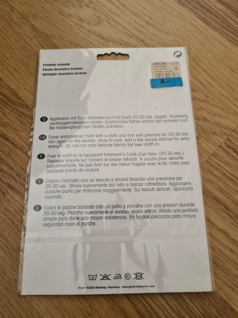 Patches: Aufnäher Applikationen Nähen – Neu und originalverpackt aus Langenthal von Polarisstern 1