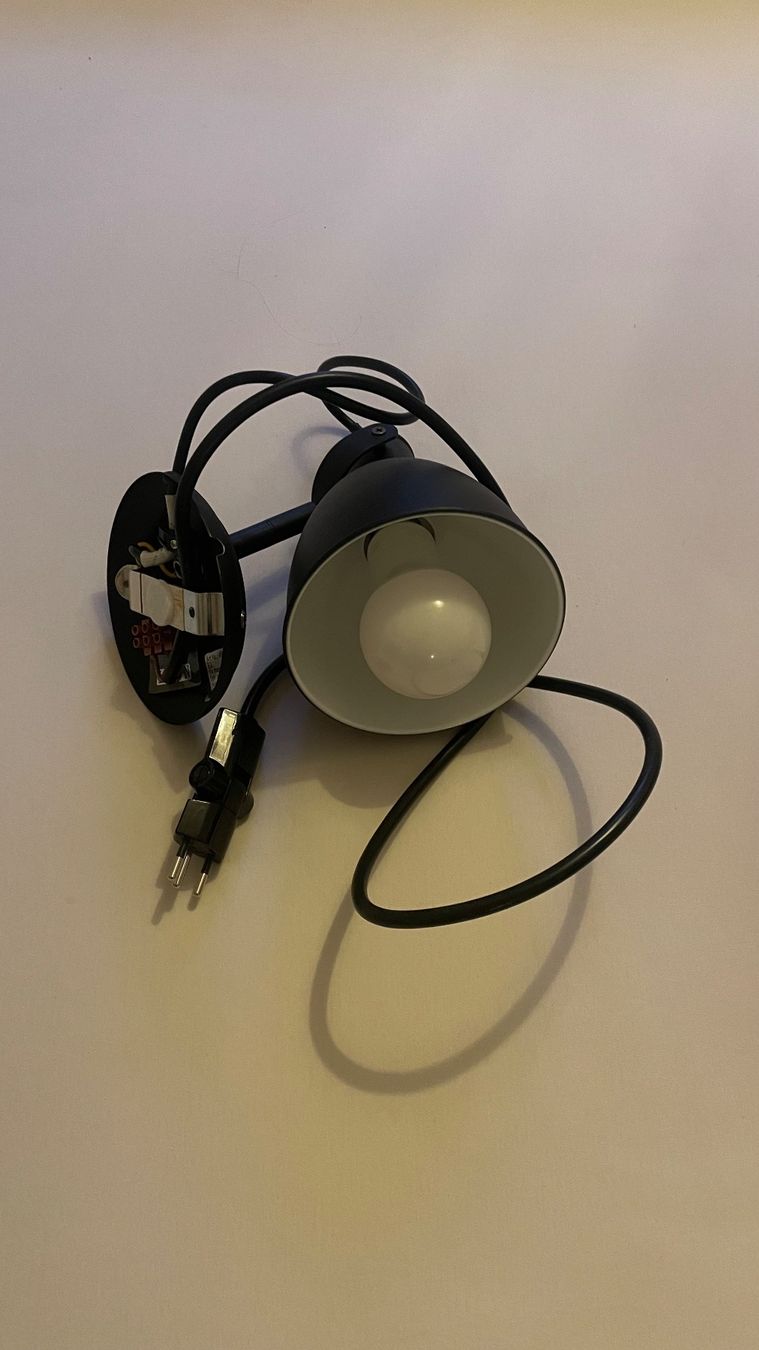 Eglo Lampade: EGLO Priddy Wandlampe, schwarz – Usato da Bern venduto da Baja35 3
