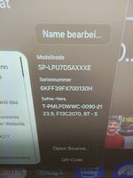 Samsung 4K Laser Beamer + Elite Screens Motorbodenleinwand