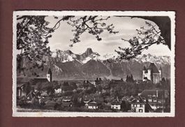 THUN - Kirche - Schloss - Stockhornkette - 1940