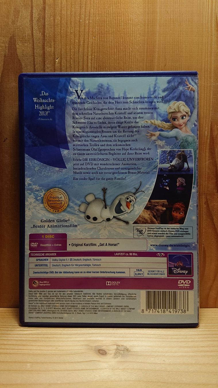 Tutti i DVDs: DIE EISKÖNIGIN Völlig unverfroren DVD – Usato da Wilderswil venduto da Exebub 1