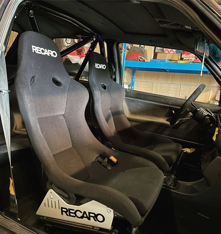 Innenflächen für Recaro Pole Position mit Bezugsstoff Golf 8 GTI -  Warmsbach Autosattlerei