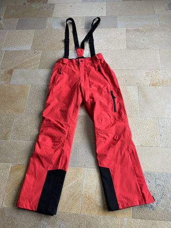 Skihose Celsius, rot, Gr. L, mit Trägern sehr guter Zustand