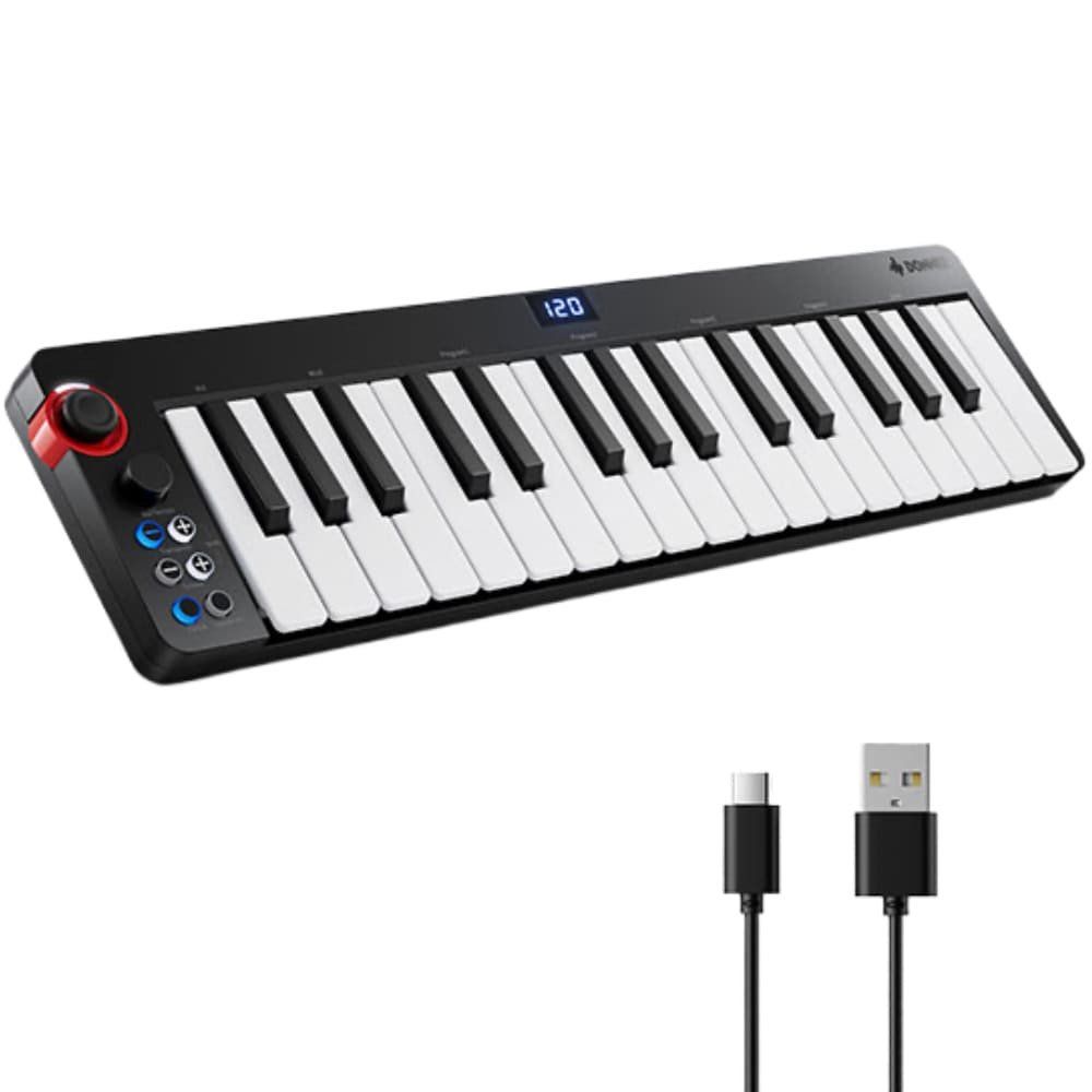 Strumenti musicali: DONNER N-32 - 32-Tasten MIDI-Controller mit Sequencer – Nuovo (secondo la descrizione) da Luterbach venduto da SuperHuper