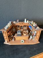 Antik Puppenhaus Laden mit Zubehör