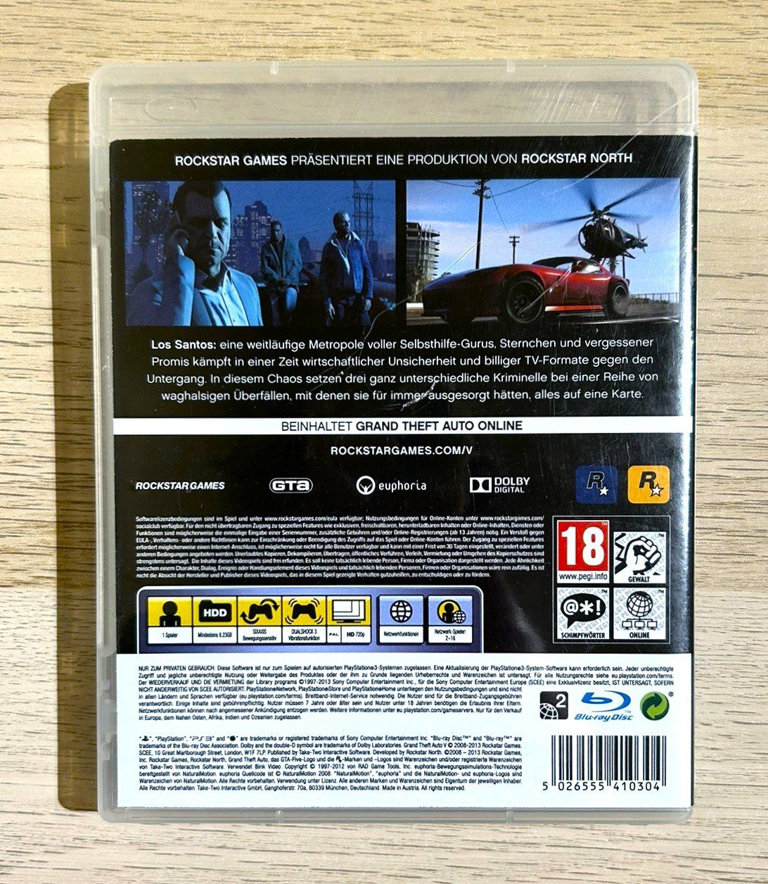 Sony Giochi: Grand Theft Auto V GTA 5 PS3 – Usato da St. Gallen venduto da Alpine.Arcade 1