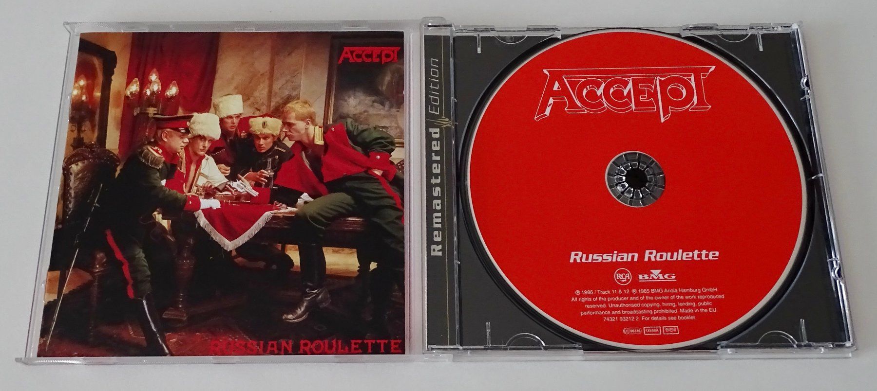 CD: Accept Russian Roulette CD – Usato da Gwatt (Thun) venduto da samojede67