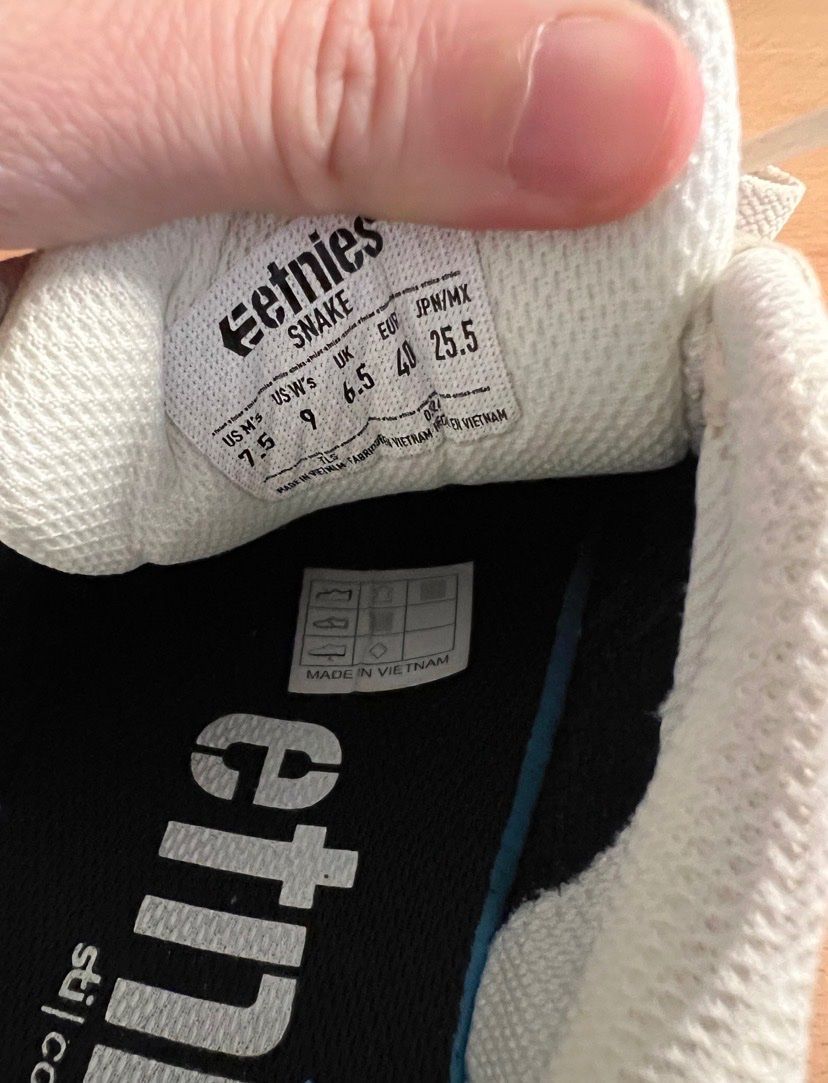 Etnies Scarpe da uomo: SNEAKERS ETNIES SCHUHE GR. 40 – Usato da chiasso venduto da Wulli 3