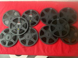 10 ReVox Spulen mit Band