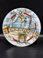 Vintage Wandteller Rolf Knie Circus Villeroy &Boch Ø30,5cm