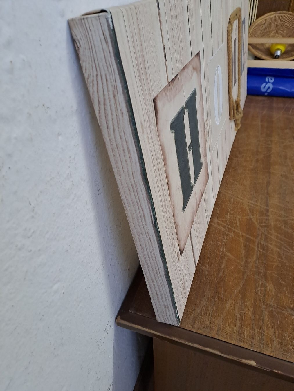Foto & Immagini: Leinwandbild mit Aufschrift Home – Usato da Zürich venduto da Schoebi19 2