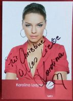 Karolina Lodyga Autogramm signiert Foto 10x15cm