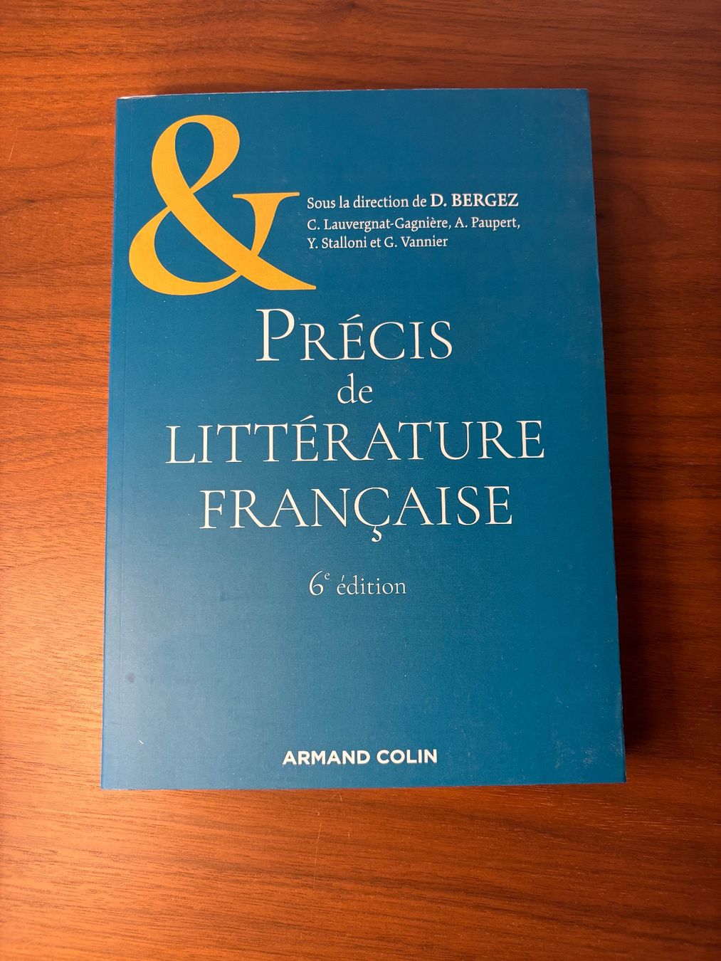 Libri: Précis de Littérature Française – Nuovo (secondo la descrizione) da Büsserach venduto da vimeco.43