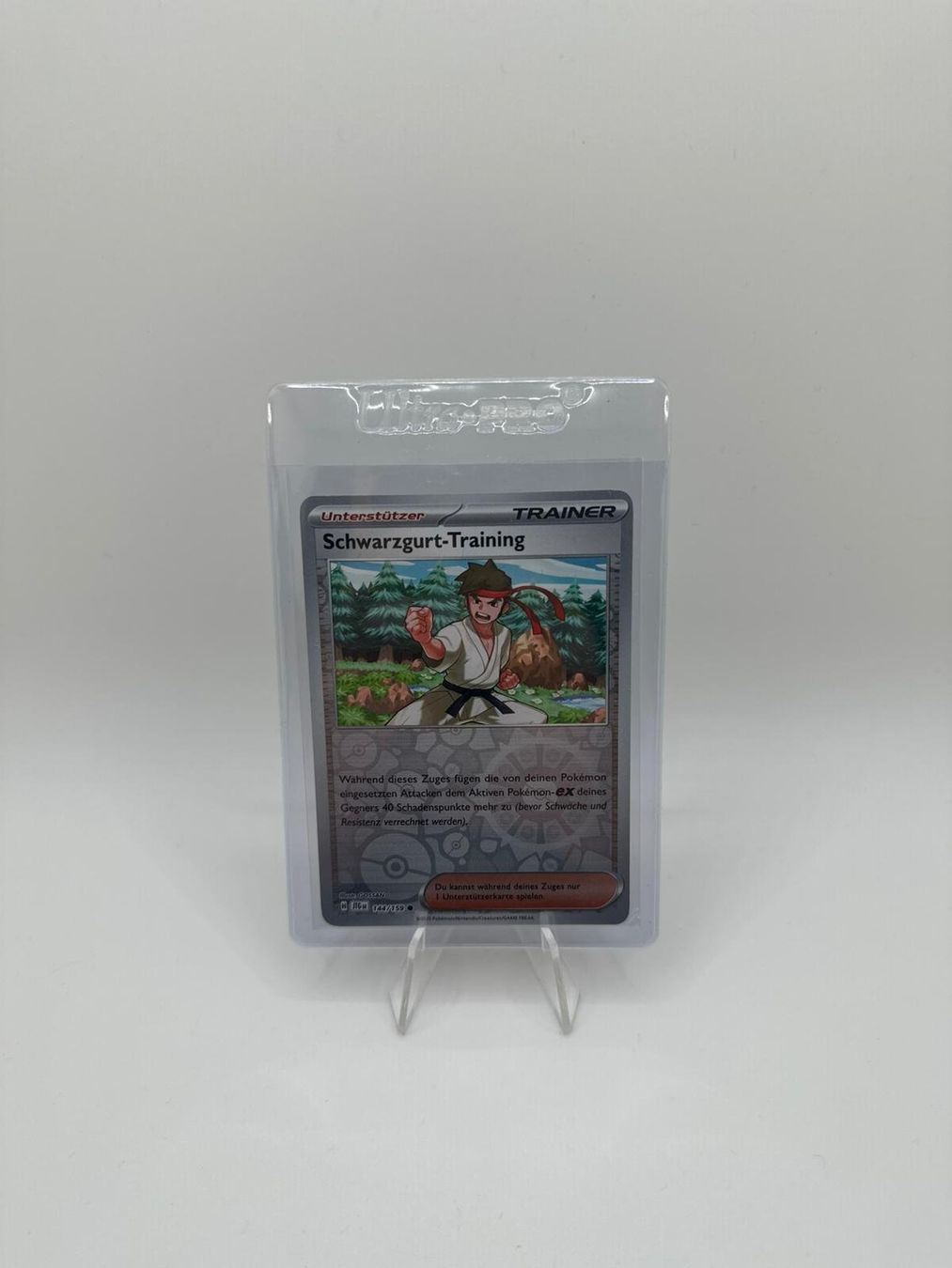 Pokémon Carte collezionabili: Schwarzgurt-Training JTG 144 (DE) – Nuovo (secondo la descrizione) da Wil SG venduto da V_V_TCG
