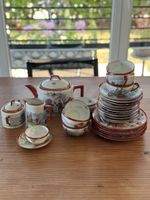 Kaffeeservice Vintage Porzellan dekorativ