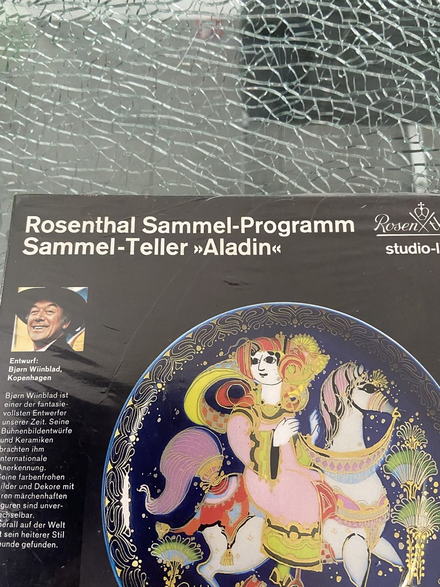 Rosenthal Piatti: neuer Rosenthal Sammel-Programm Teller Aladin – Nuovo e nell'imballaggio originale da Oftringen venduto da andrax 1