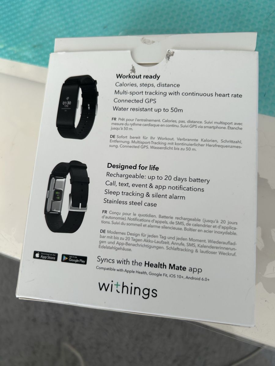 Smartwatch: Health & fitness tracker – Gebraucht aus Basel von Krisztina.na 2