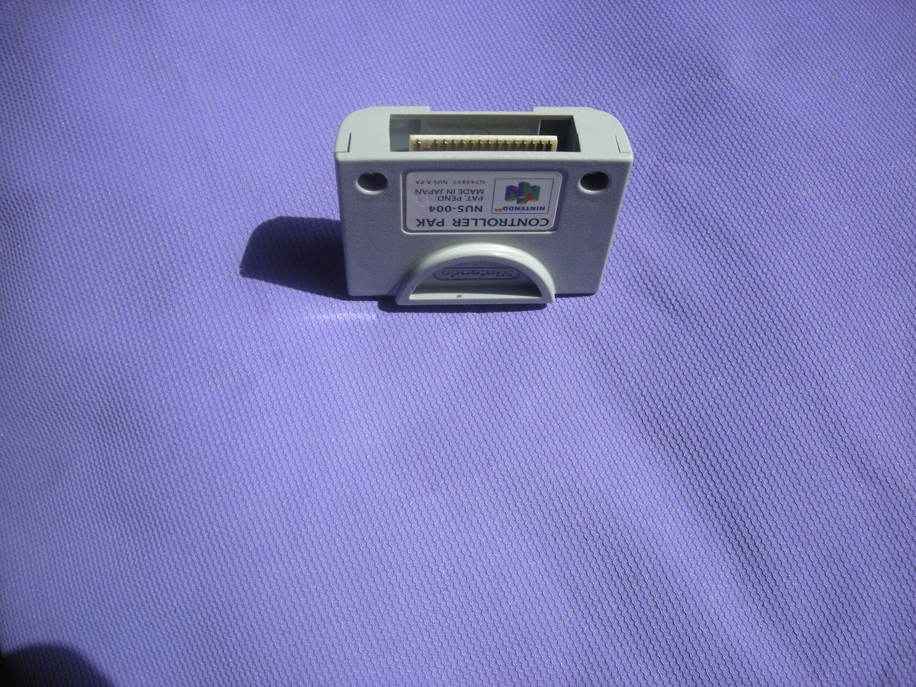Nintendo Console: Nintendo 64 Kontroller Pack ( Memory Card) – Usato da Spreitenbach venduto da Sniper8952 2