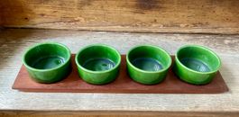 Vintage Apéroschalen Teak Danish Design Apero Schale
