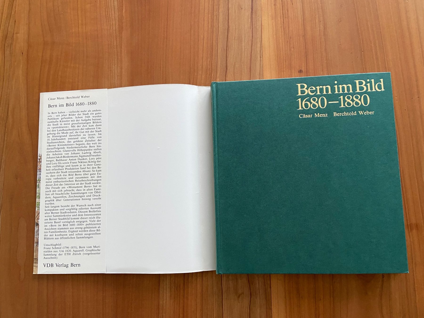 Bücher: Bern im Bild 1680 - 1880, Cäsar Menz, Berchtold Weber – Gebraucht aus Wilderswil von leh_9hxp 1