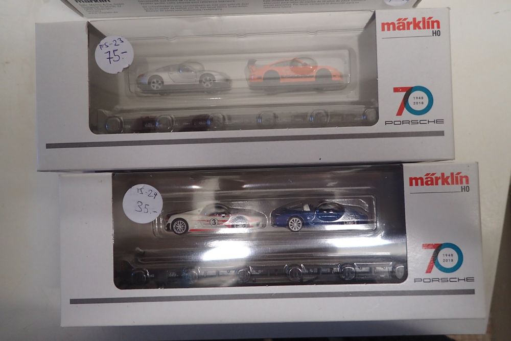 Märklin H0 - set POSRCHE für 70 Jahre Sport-Wagen - 8 Wagen 5