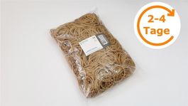 Gummiringe, 1 kg, 80 x 1.8 mm, natur