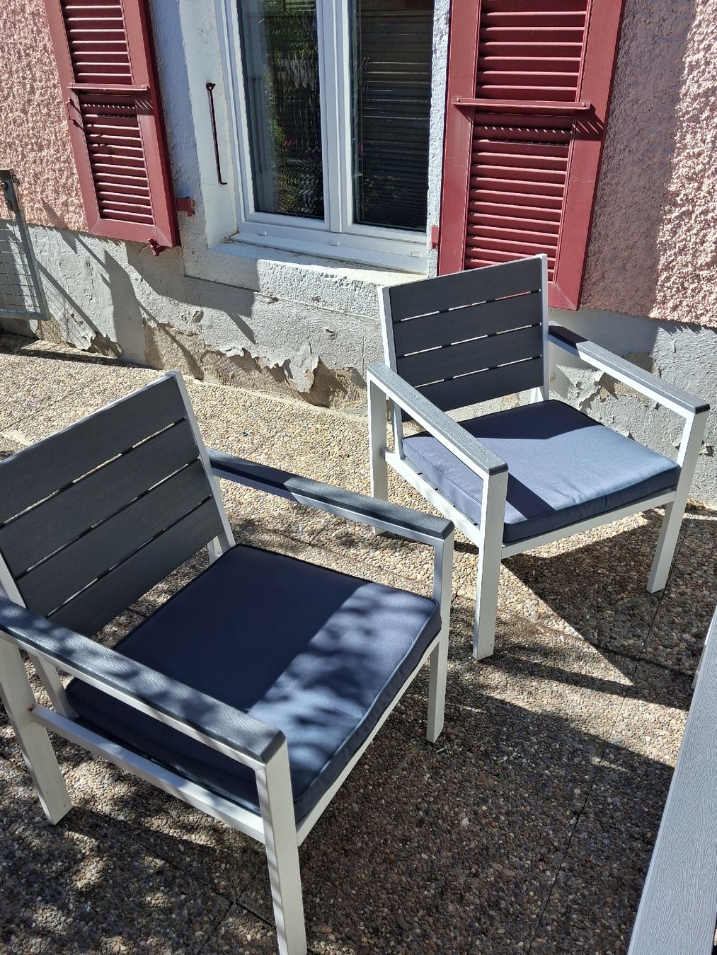 Tischset: Salon de jardin – Gebraucht aus Saignelégier von Vvo19 1