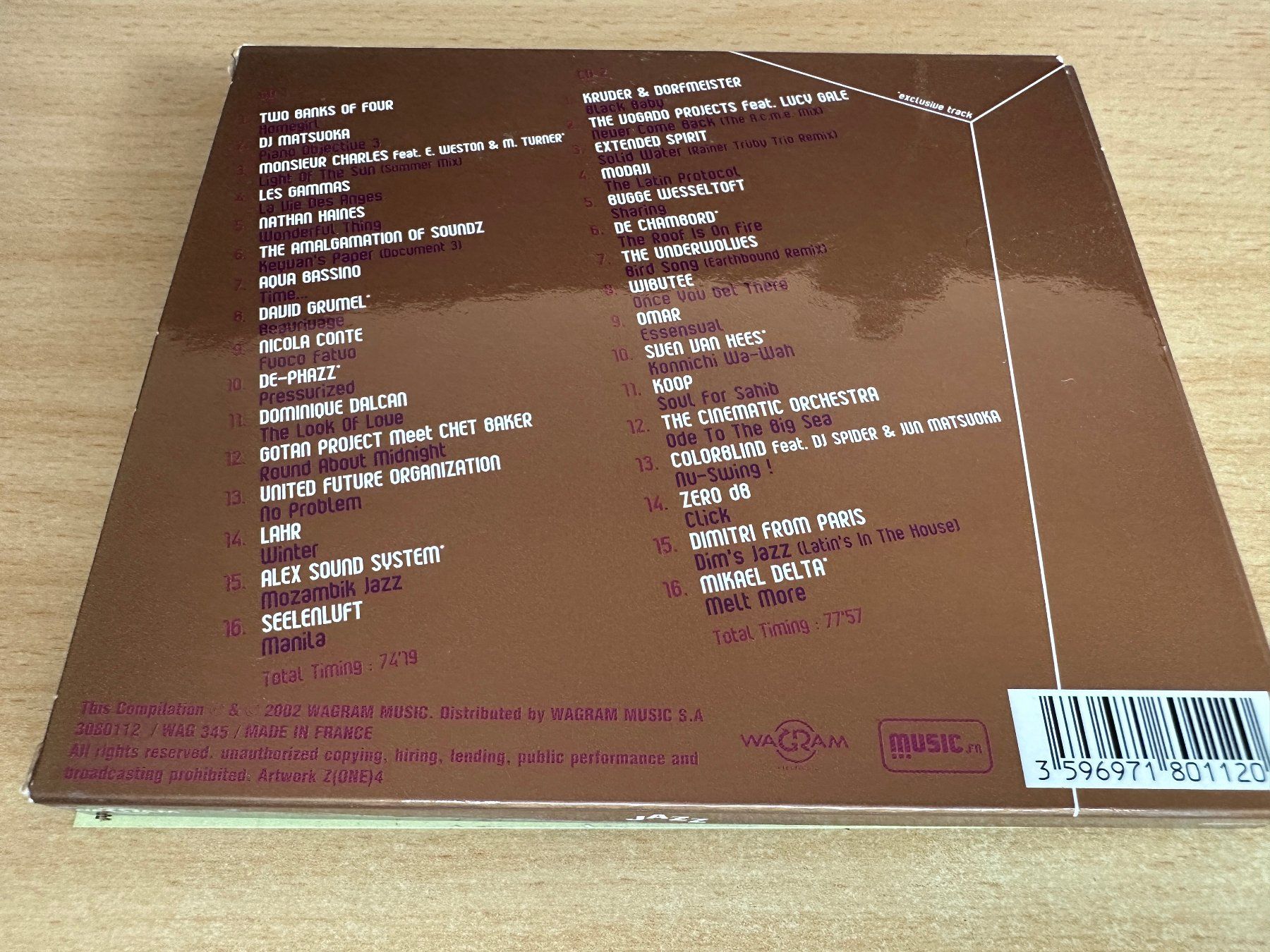 CD: Various – Electro Jazz Session - 2 CD – Usato da Rikon im Tösstal venduto da Alpenmutz 1