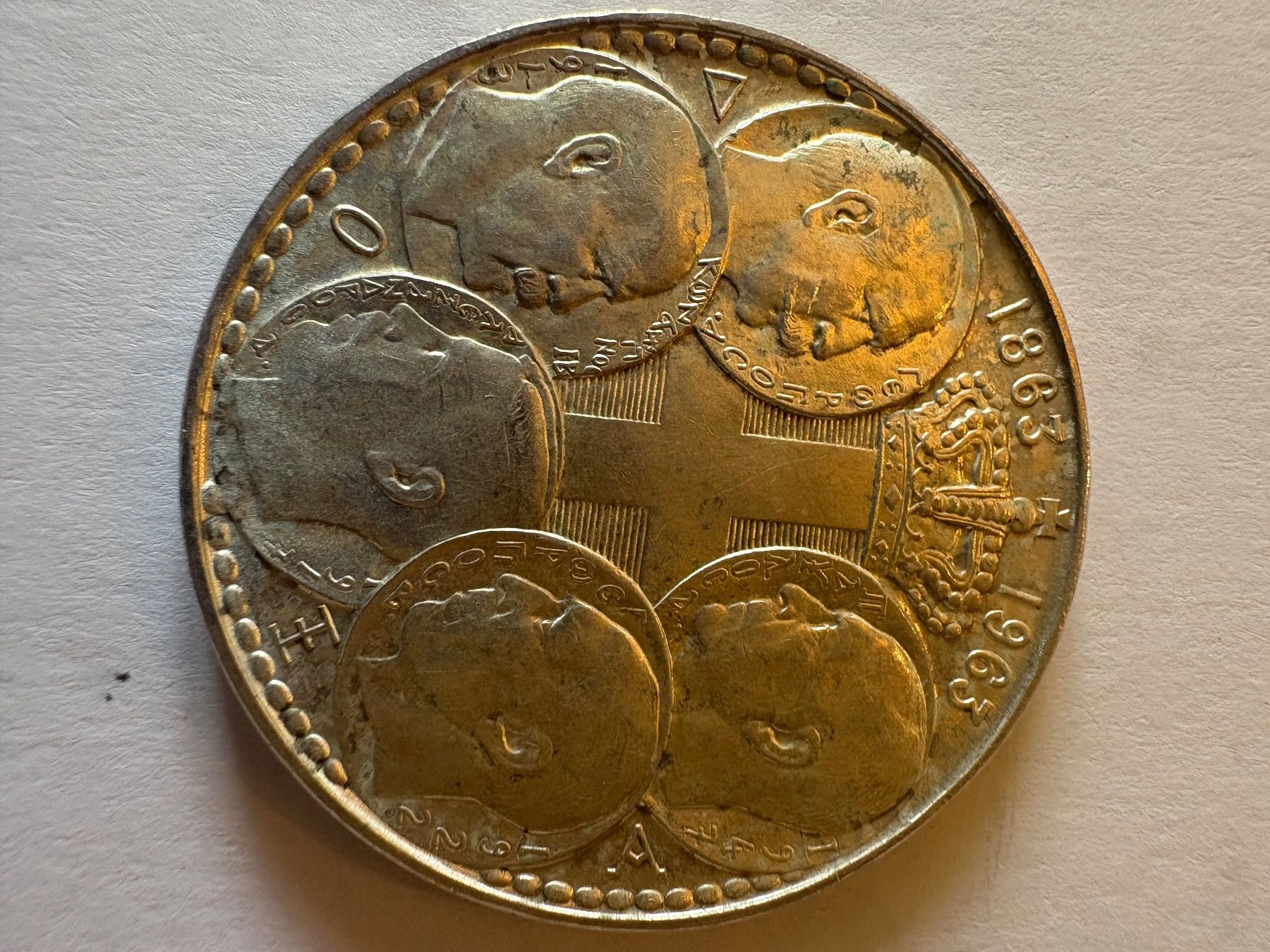 Tutti le monete: 30 Drachmen Silber Munze – Usato da Murten venduto da Tzaugg 1