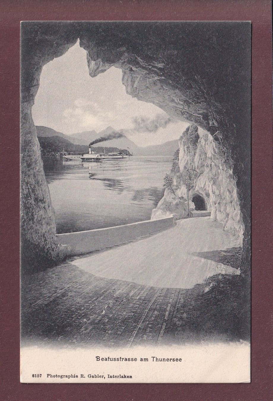 Cartes postales: BEATUSSTRASSE - Thunersee - Schiff – D'occasion à Pully par nicecards