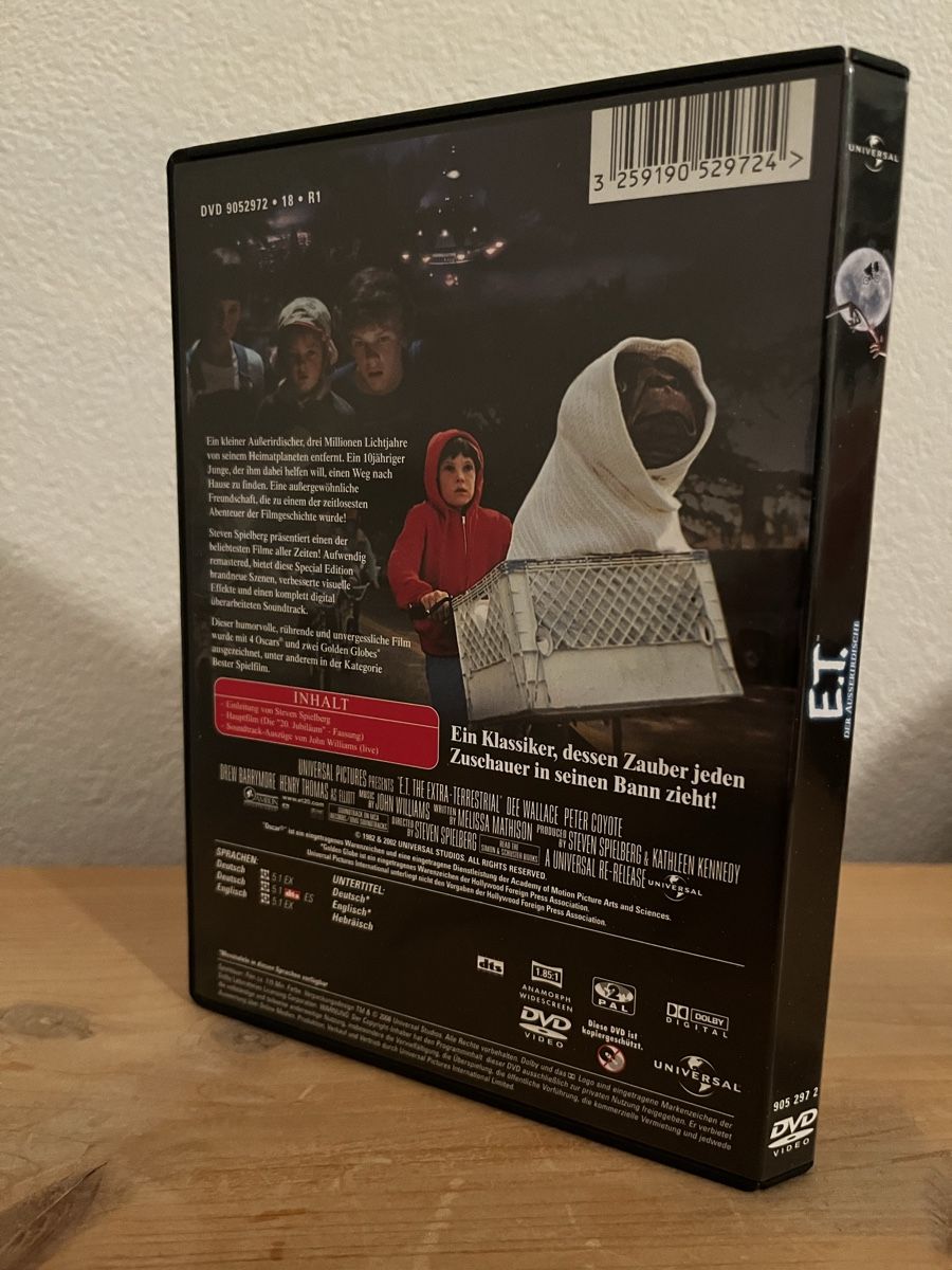 Tutti i DVDs: E.T. der Aeusserirdische DVD - Remastered – Usato da Bassersdorf venduto da McRob00 2