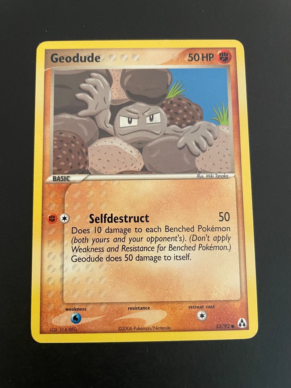 Pokémon Cartes à collectionner: Geodude EX Legend Maker 53/92 – D'occasion à Zürich par pokemon_cards