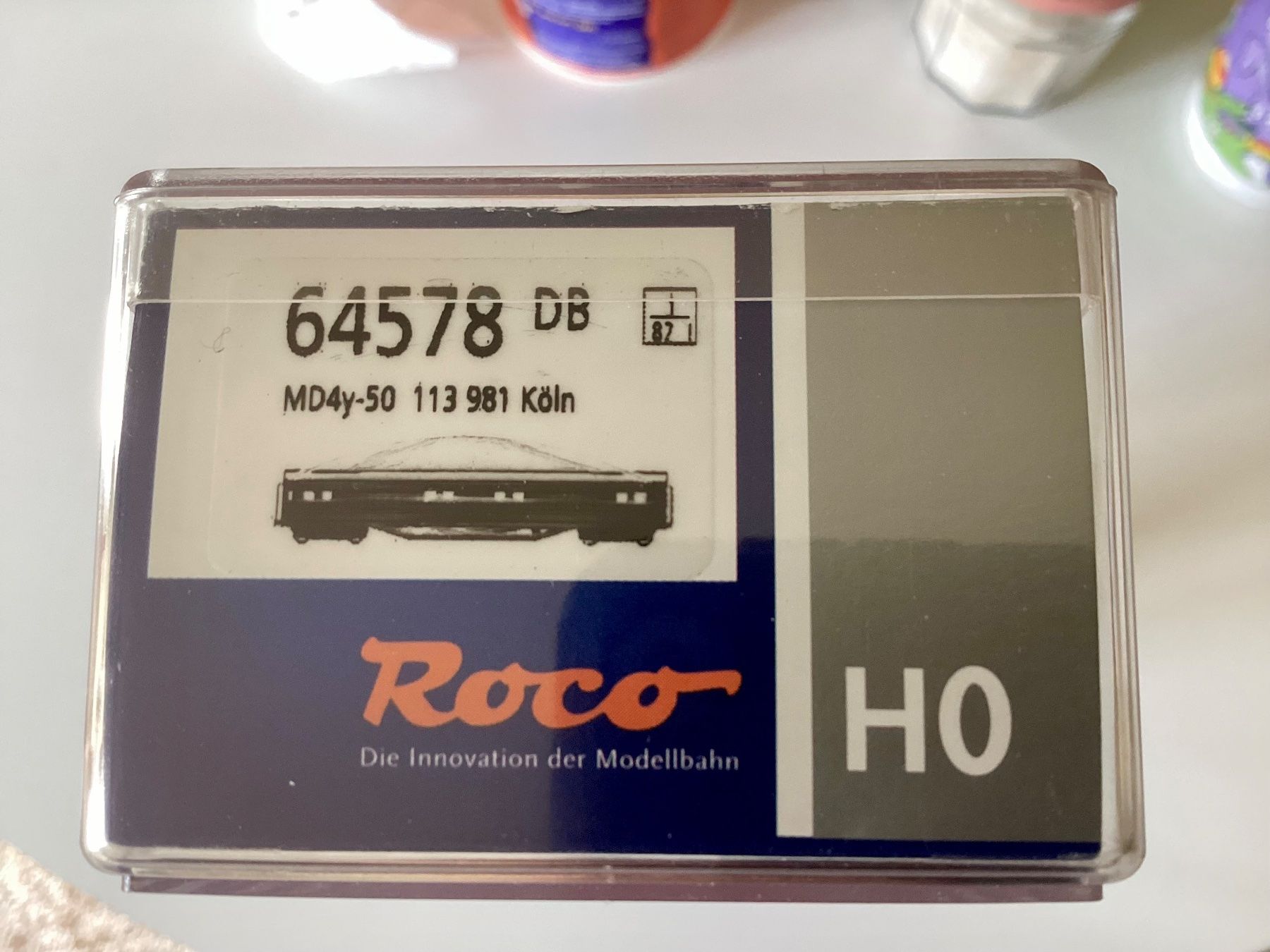 Roco Modelleisenbahnen: Roco 64578, MD4y-50 der DB. Epoche III – Neu und originalverpackt aus Vacallo von G1965 5