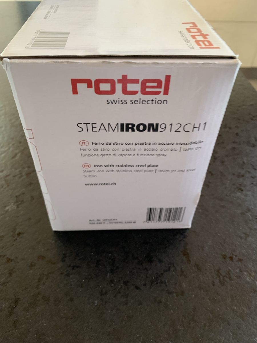 Rotel Ferri da stiro: Rotel Dampfbgeleisen  – Nuovo e nell'imballaggio originale da heiligenschwendi venduto da bonitasunny 1