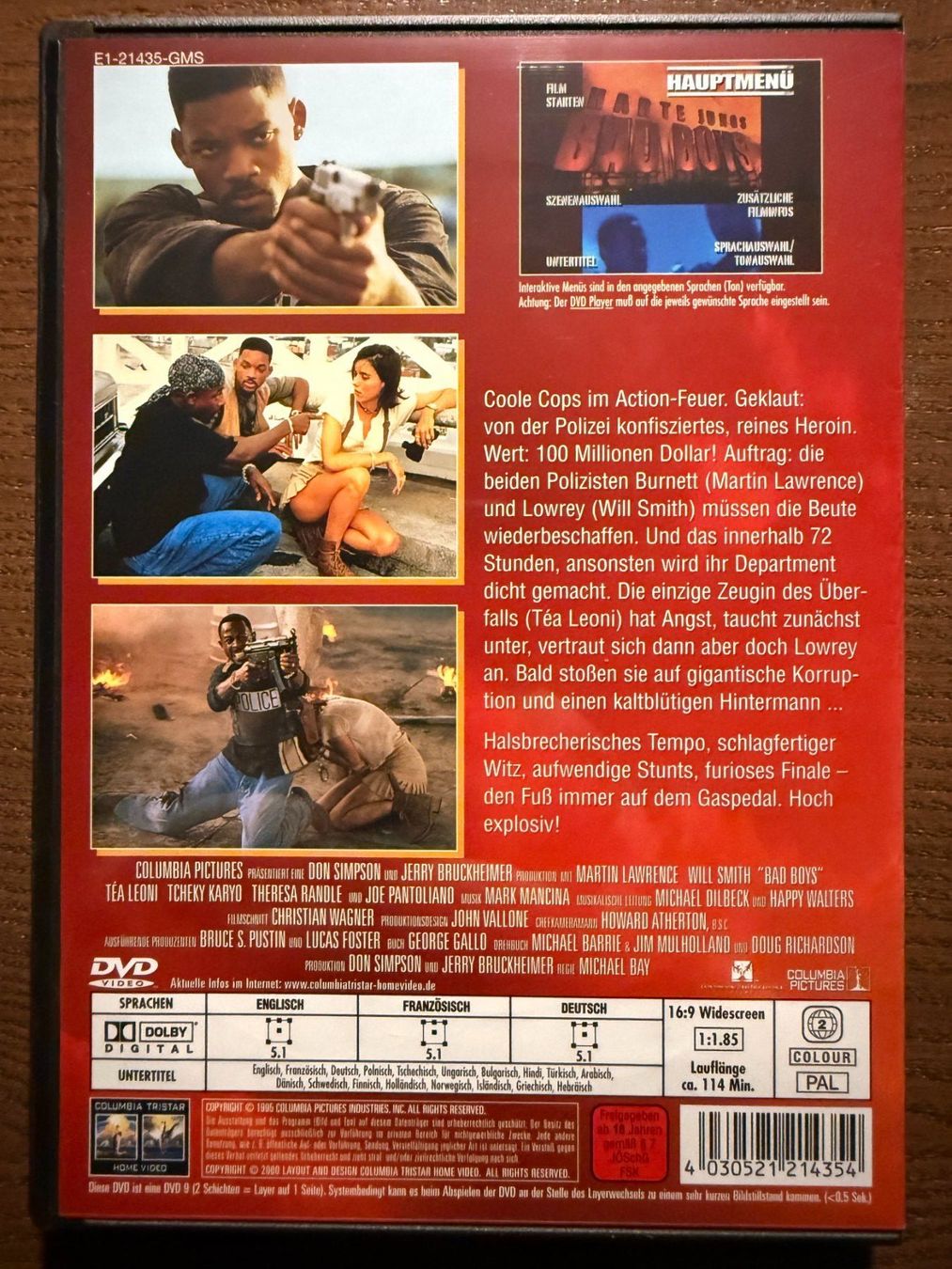 Alle DVDs: Bad Boys – Gebraucht aus Zürich von FilmFreunde 1