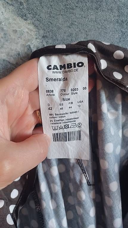 Pantalons: Cambio Hose Gr. 42/40 Baumwolle – D'occasion à Burgdorf par Damlaf_9 2