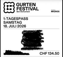 1-Tages Gurtenfestival Ticket Samstag