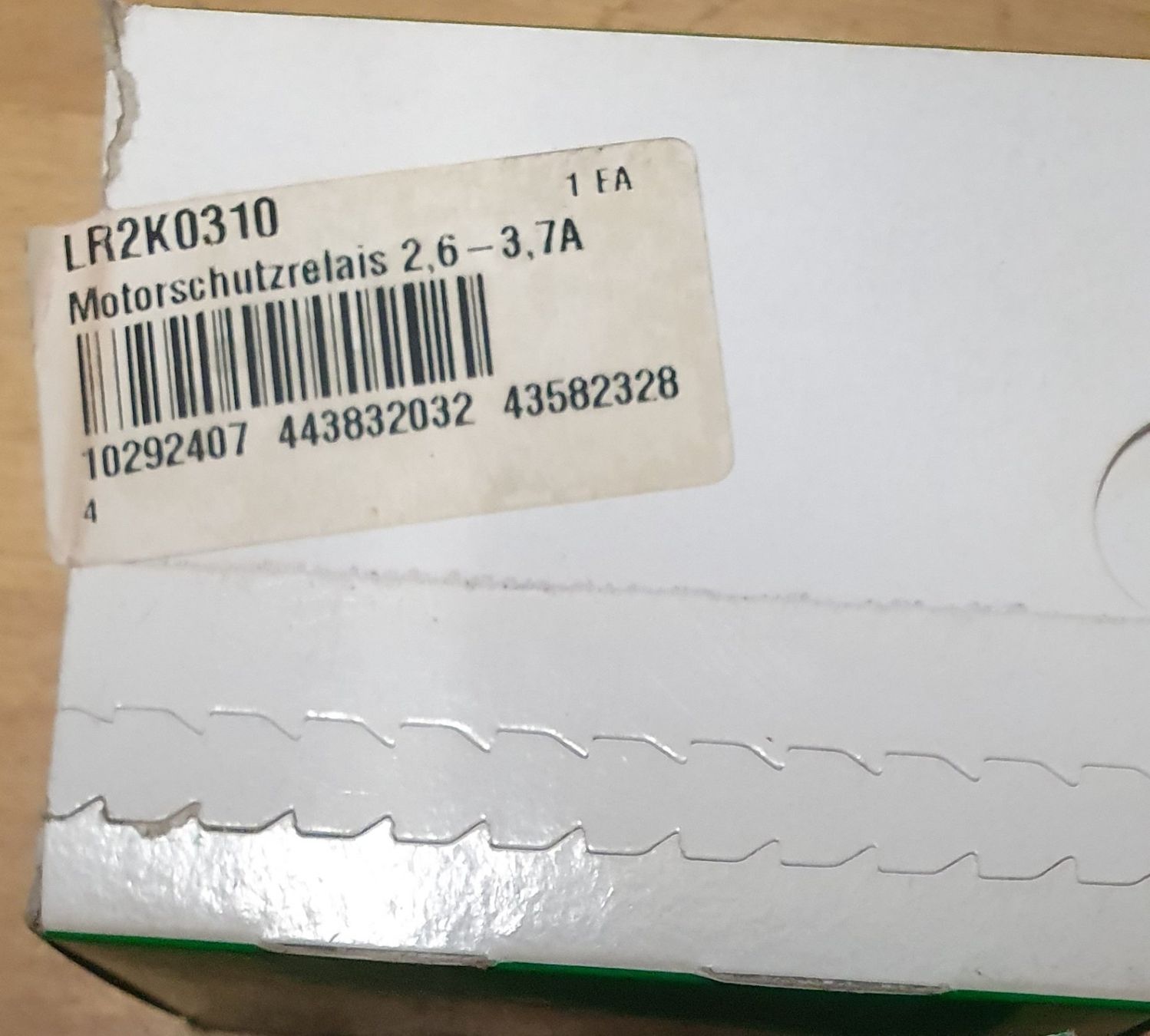 Schneider Componenti elettronici: Motorschutz-Relais 2,6-3.7A – Nuovo e nell'imballaggio originale da Jona venduto da blr_cjg6 1