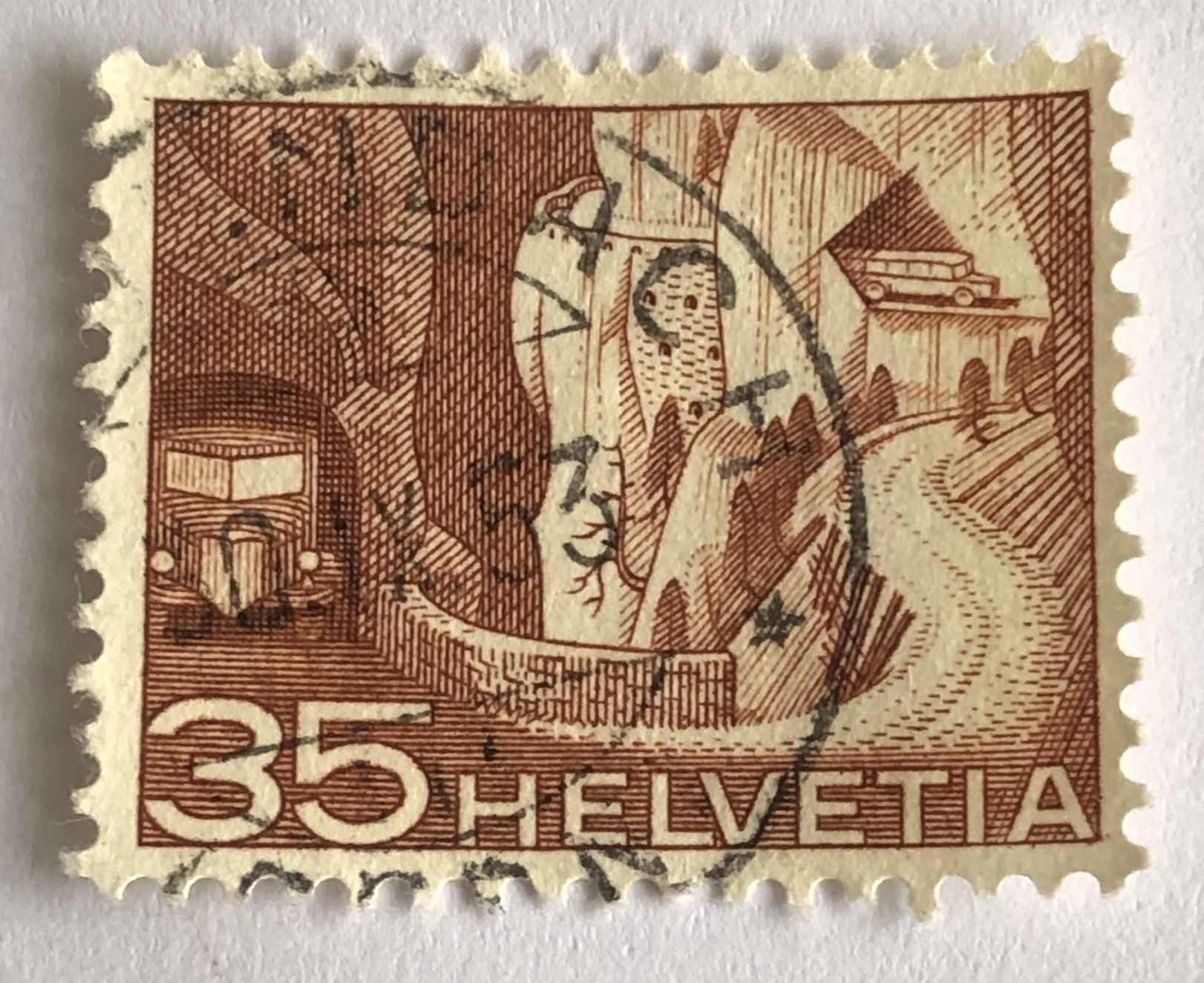 Tutti i francobolli: Nr. 304 GESTEMPELT 1949    – Usato da Aarau venduto da Billa007