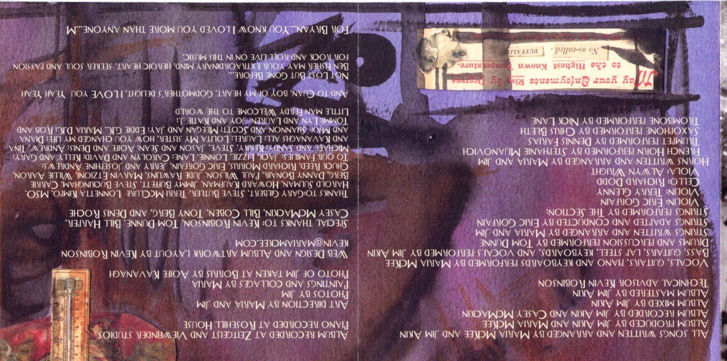 CD: CD - MARIA MCKEE - High Dive  (USA, 2003) – Nuovo (secondo la descrizione) da Morges venduto da evnocha3 8