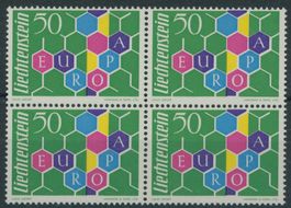 FL - 1960 - Europa - Viererblock - postfrisch **