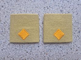  * Gradabzeichen Patten Set Fachoffizier ABC * 