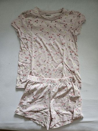 Pyjama pink floral, Grösse 122 cm Vertbaudet