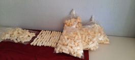 500 NEUE Schaumstoff Stupfer zum malen, basteln, usw.