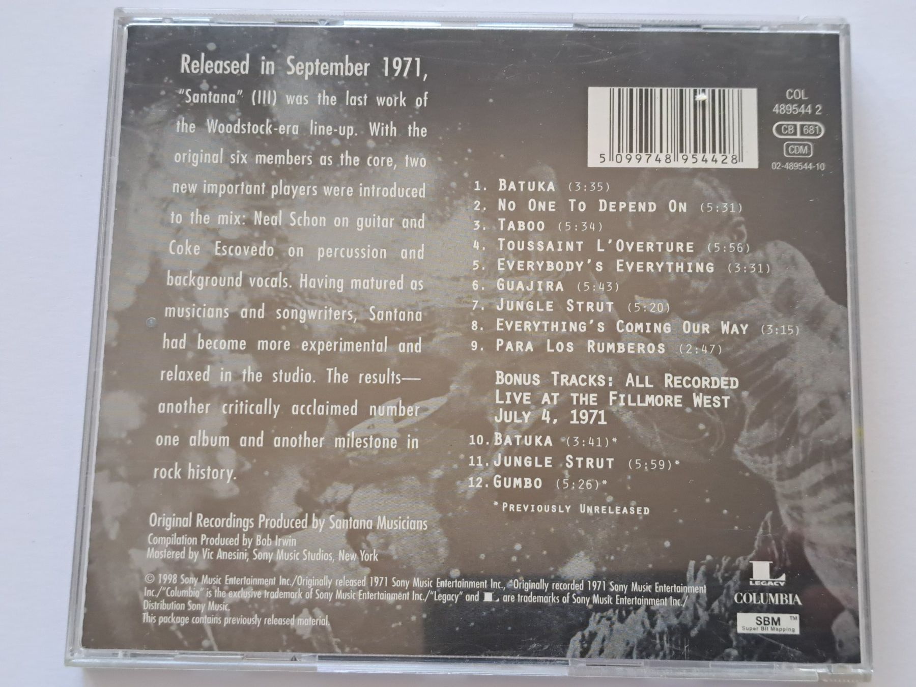 CD: Cd Santana - Santana – Usato da Pully venduto da bro_n52j 1