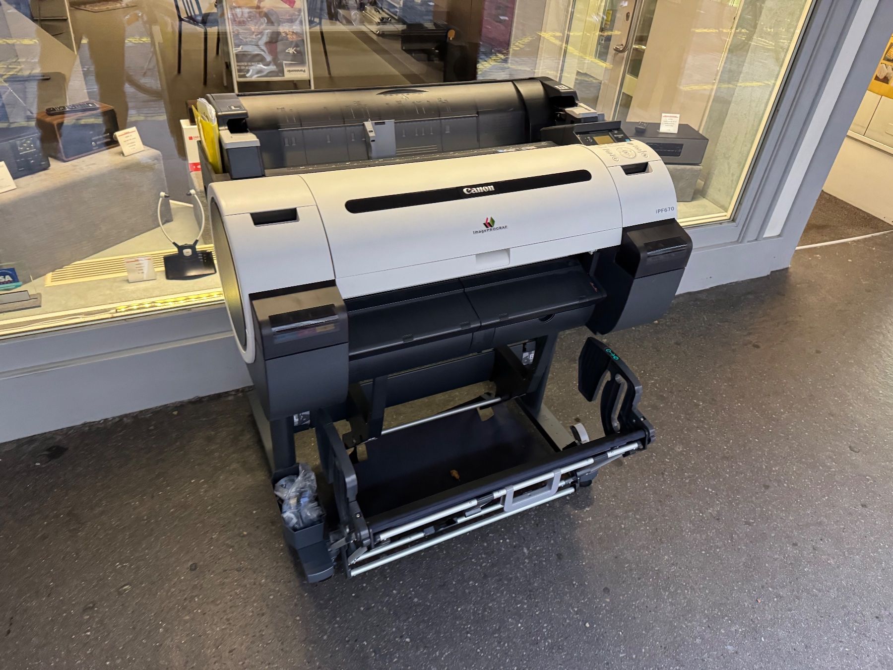 Canon Stampanti: Canon IPF670 Grossformatdruck A1 Plotter Lieferung Gratis – Usato da Thun venduto da usmlieferung 5