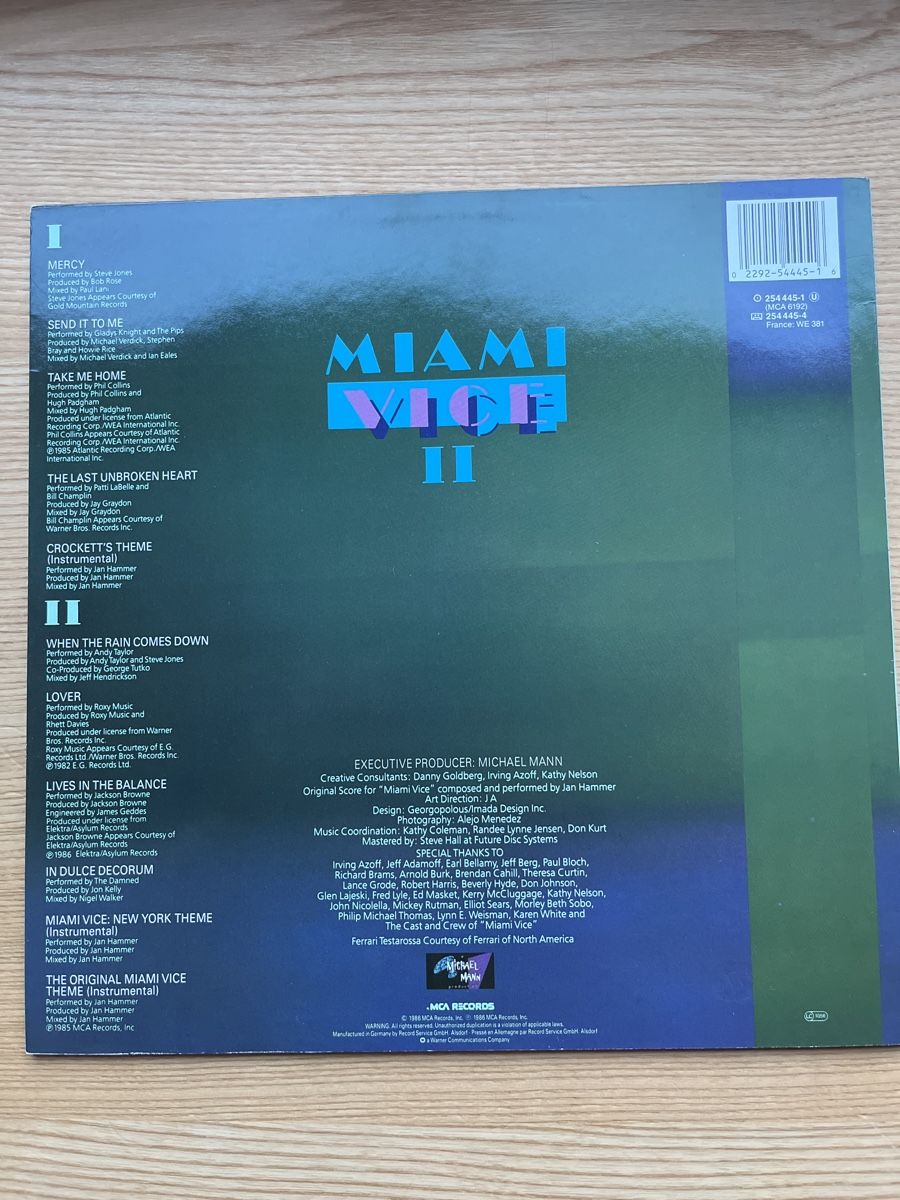 Schallplatten: Miami Vice II – Gebraucht aus Hallau von  1